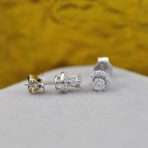 Anting berlian asli model kekinian simple dan cantik (4)